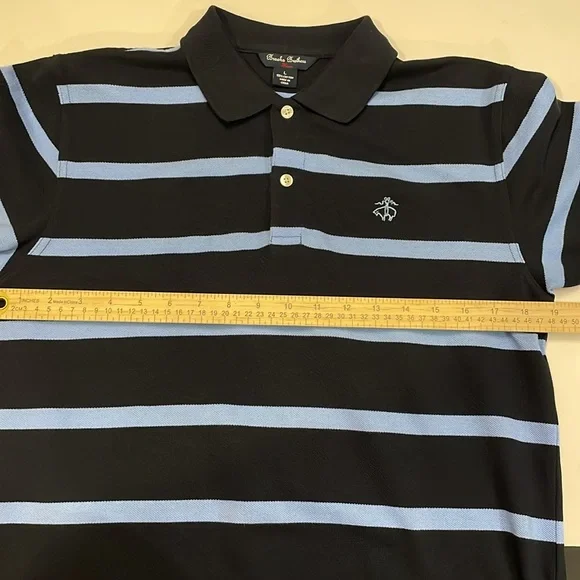 Brooks Brothers polo shirt in a size large 100%cotton vintage. 2016 - Picture 7 of 8